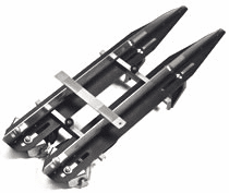 Cross-country skates diamond sharpener and skates